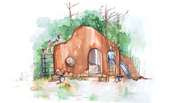 Building the Free Folk village, in full respect of nature, one beautiful home at a time..